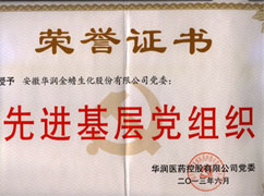 PA视讯官方网站医药先进基层党组织